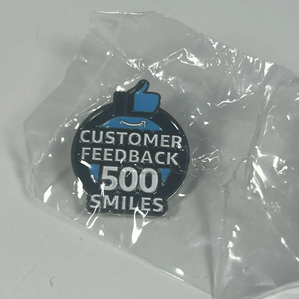 Amazon Peccy Pin Customer Feedback 500 Smiles Brand New!